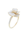 Bague "Email" Or Jaune Diamants