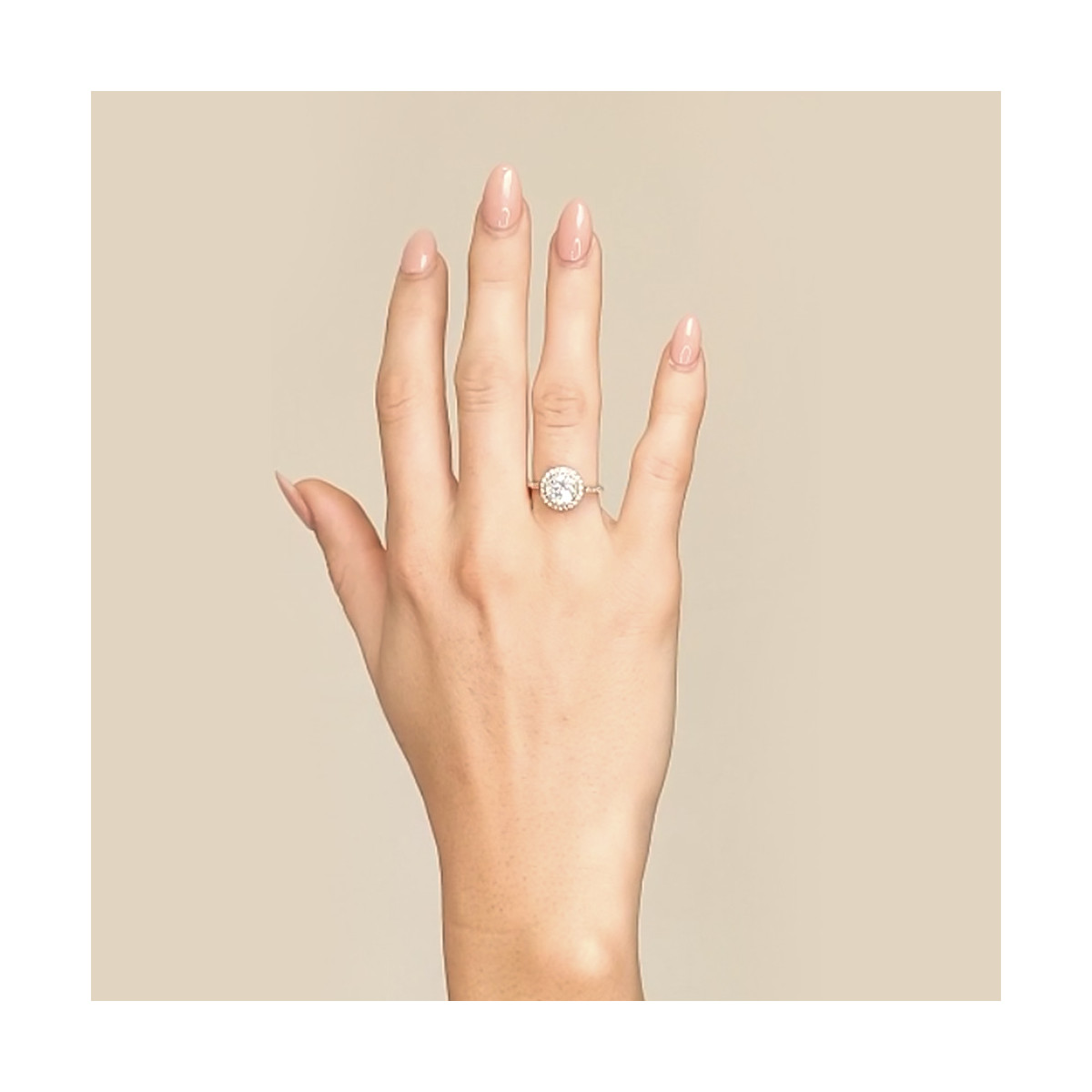 Bague "Pompadour" Or jaune et Diamants Bague "Aspirante" Or jaune et Diamant