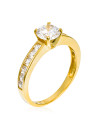 Bague "Brillant" Or Jaune