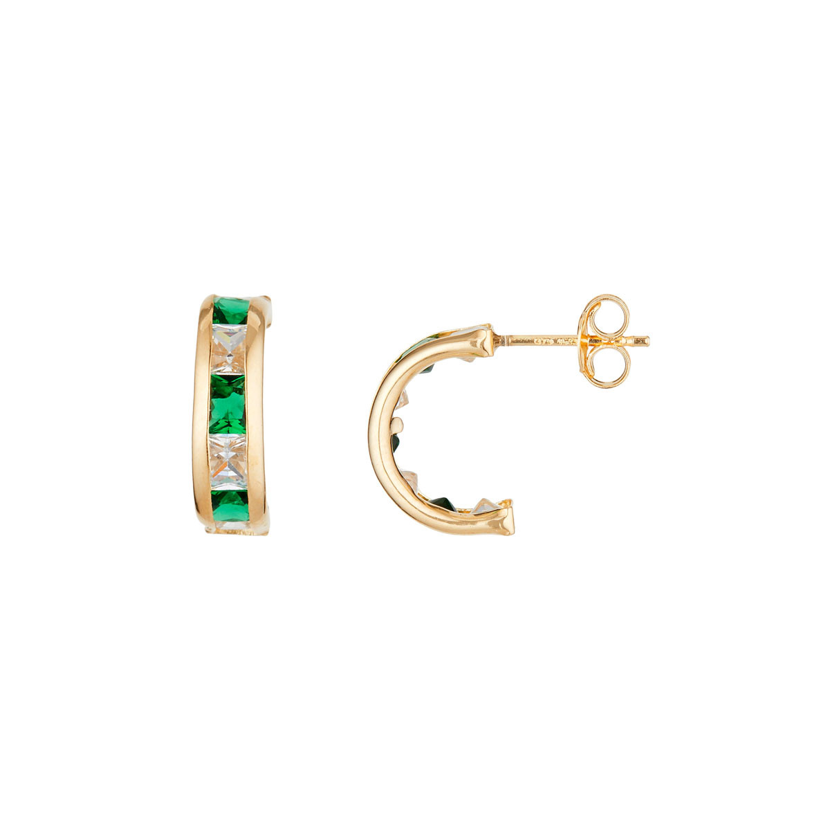 Boucles d'oreilles "Greenarc" Or Jaune Boucles d'oreilles "Fantastique" Or jaune