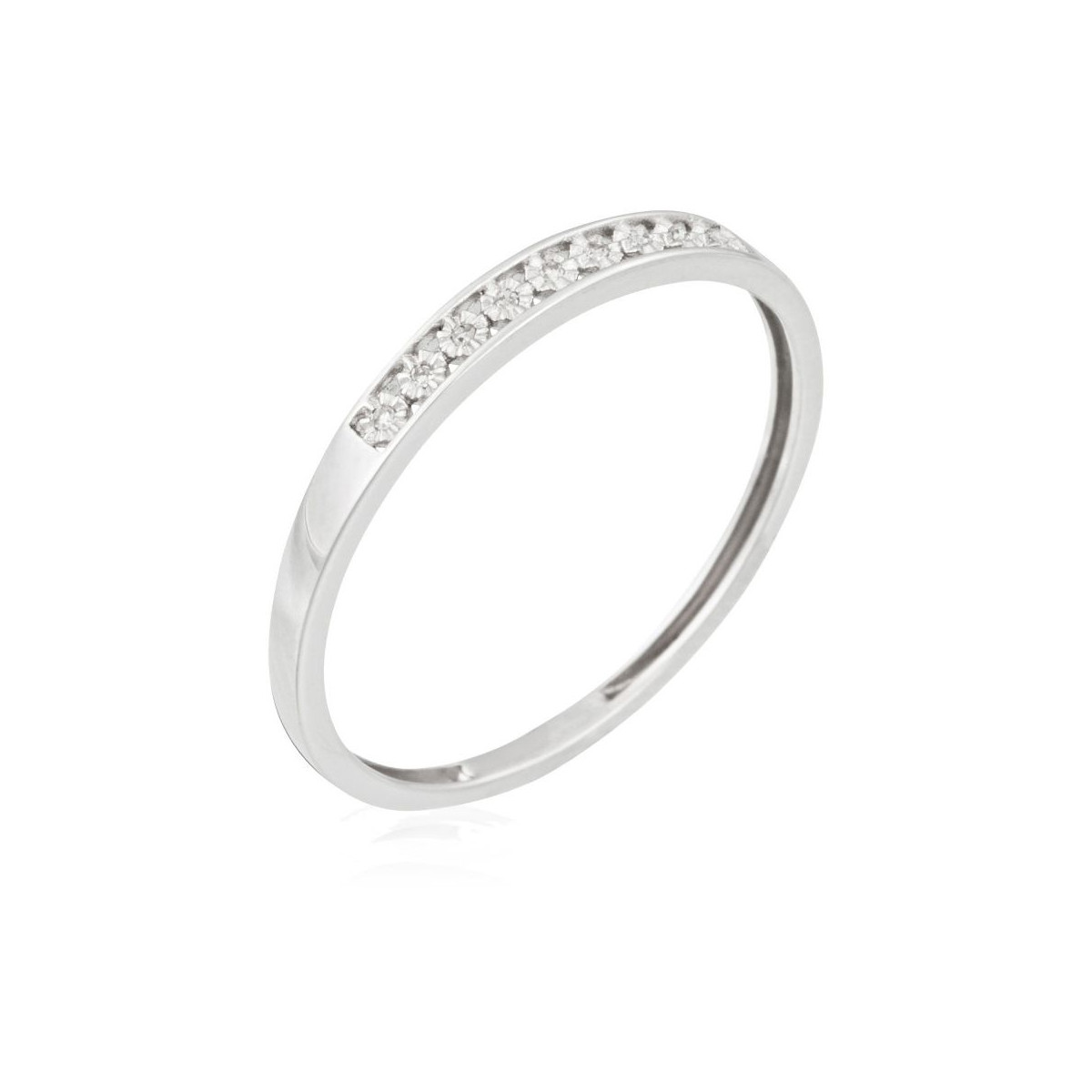 Bague Or et Diamants "Romantique love" Bague "Épanouie" Or blanc et Diamant