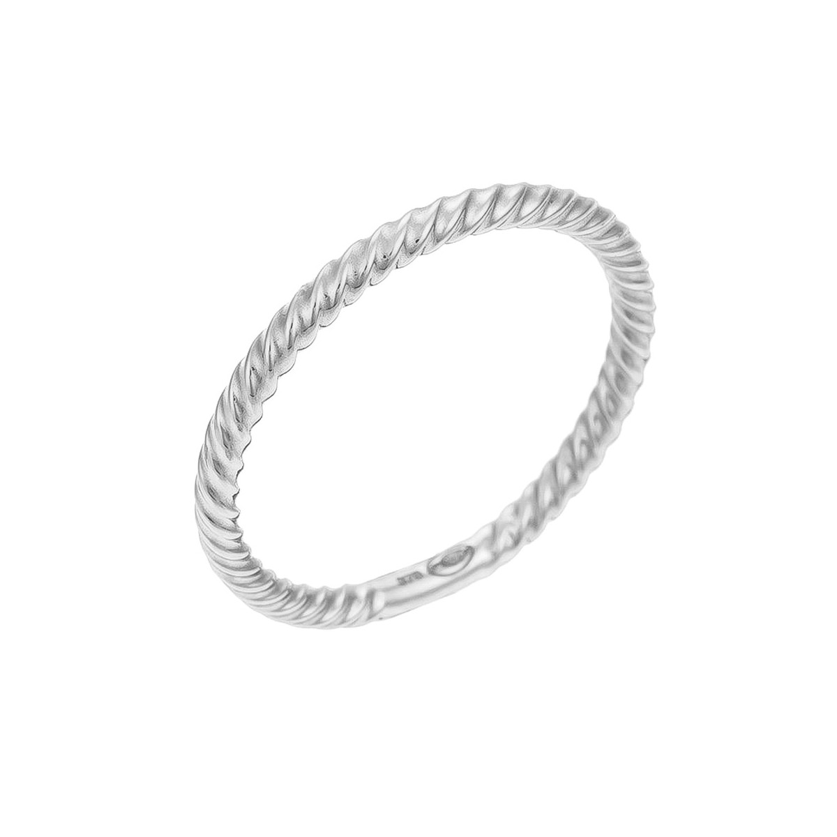Bague "Pour toujours" Or blanc Bague "Amaryllis" Or blanc