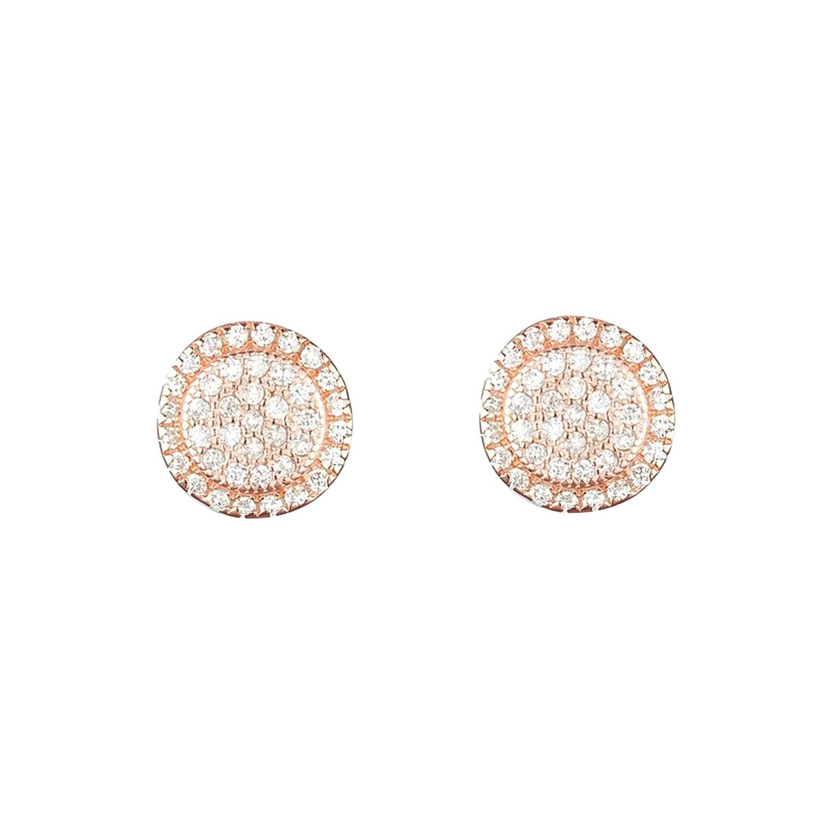 Boucles d'oreilles vermeil rose et oxydes de zirconium "Puces en folie" Boucles d'oreilles vermeil rose et oxydes de zirconium "Puces en folie"