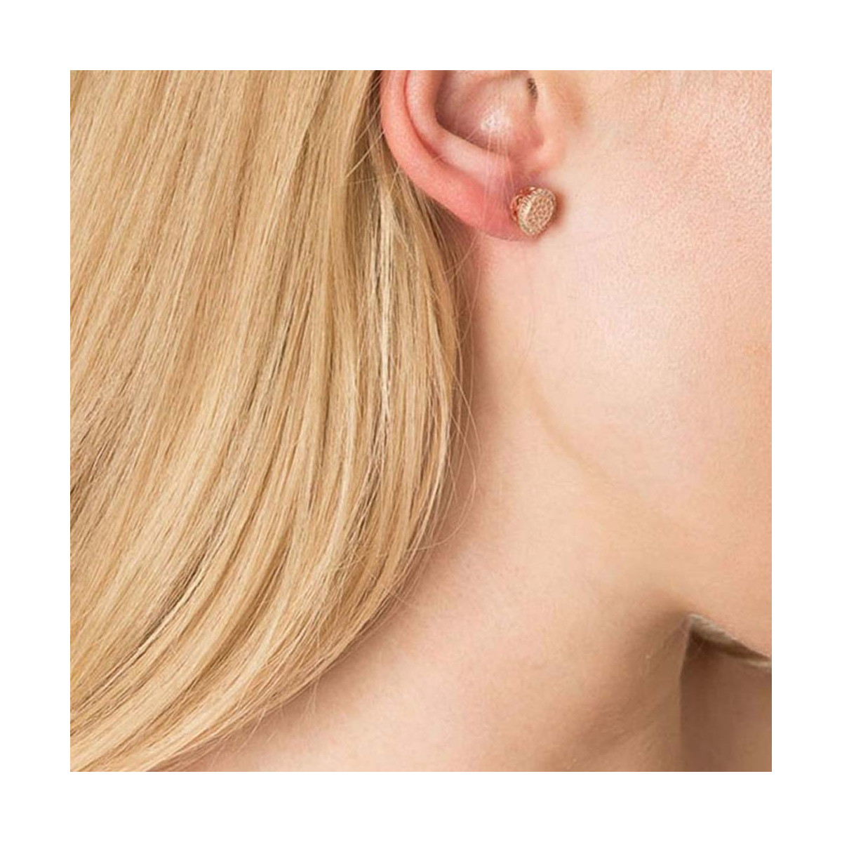 Boucles d'oreilles vermeil rose et oxydes de zirconium "Puces en folie" Boucles d'oreilles vermeil rose et oxydes de zirconium "Puces en folie"