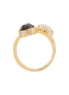 Bague doré "Jovanni" Labradorite et nacre