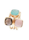 Bague doré "Elsa" Acqua Calci