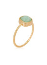 Bague doré "Ella" Amazonite