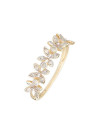 Bague "Quezon" Or jaune et Diamants