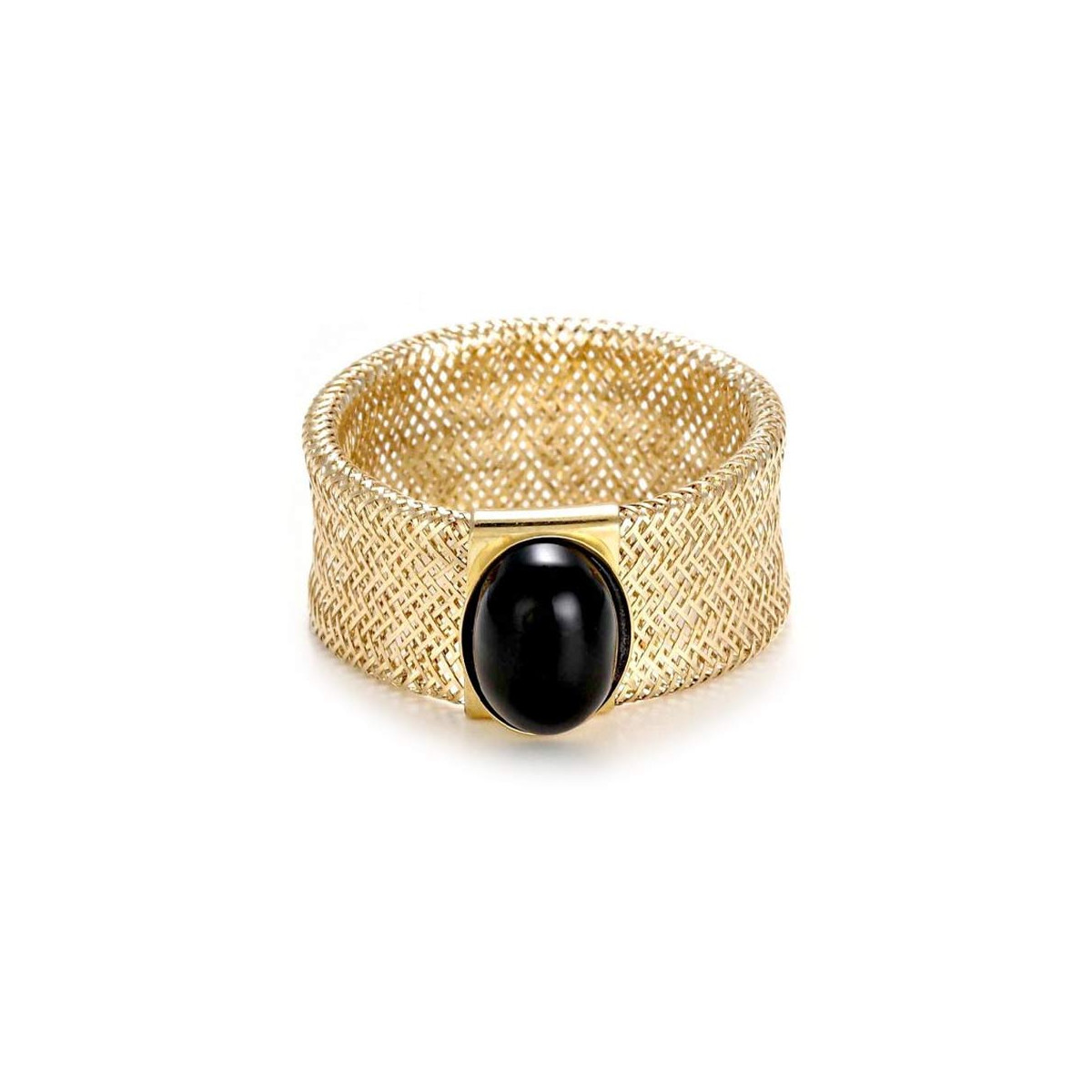 Bague "Onyx Flamboyant" Or jaune Bague "Résilience" Or jaune