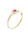 Bague "Nature" Or jaune
