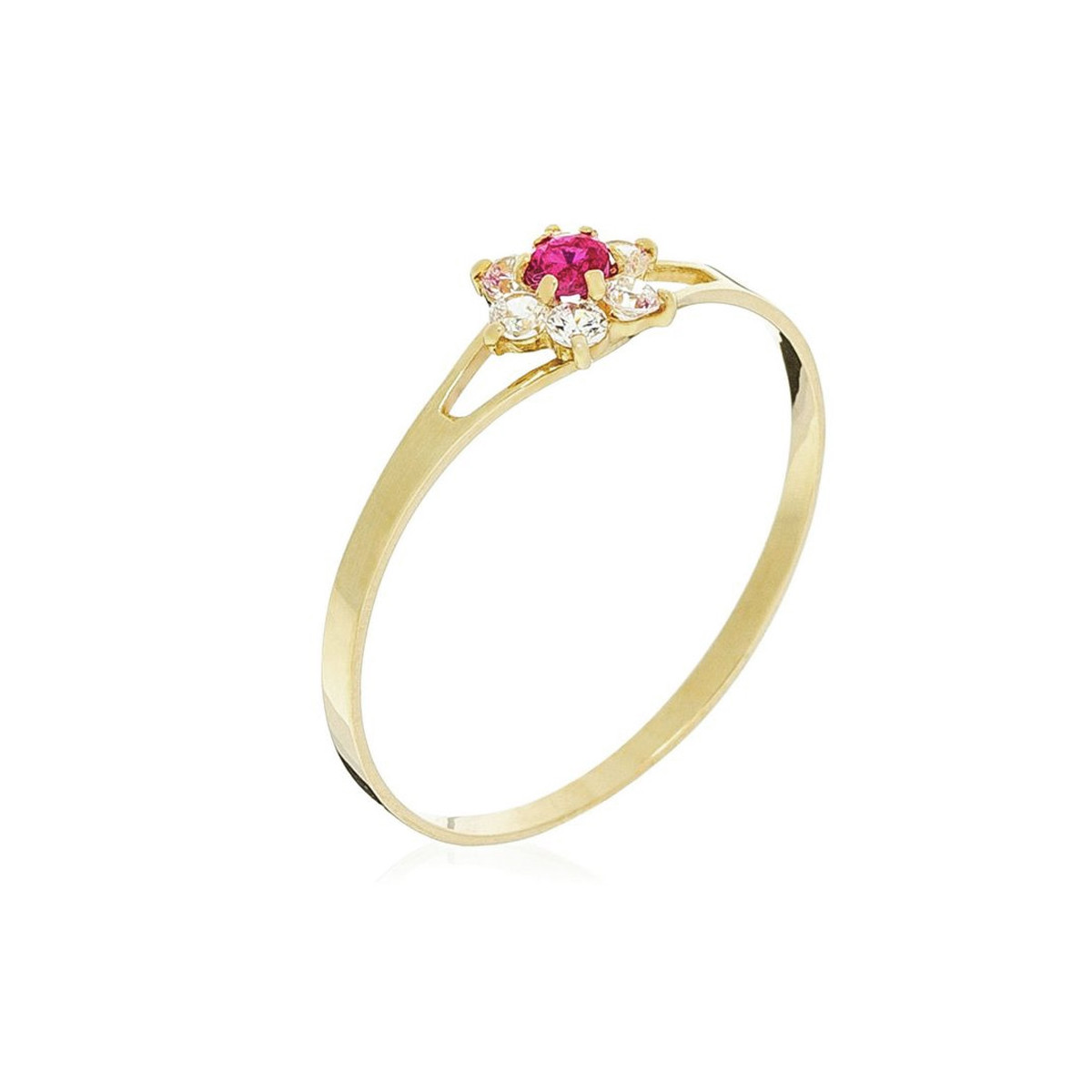 Bague "Nature" Or jaune Bague "Éveil" Or jaune