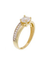 Bague "Majestueuse" Or bicolore