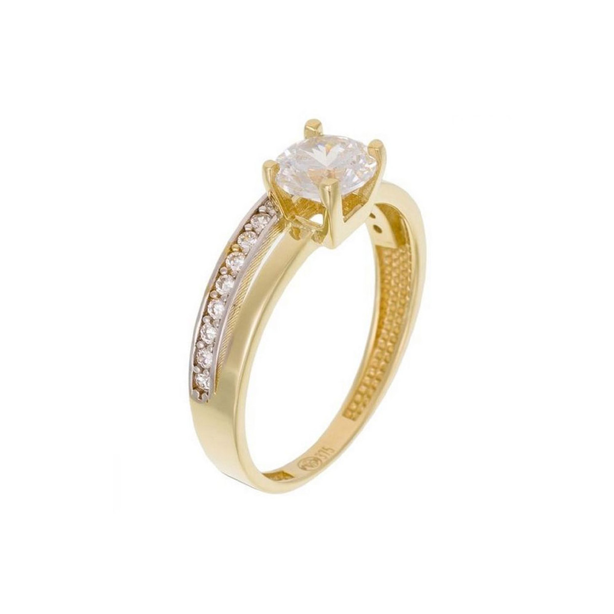 Bague "Majestueuse" Or bicolore