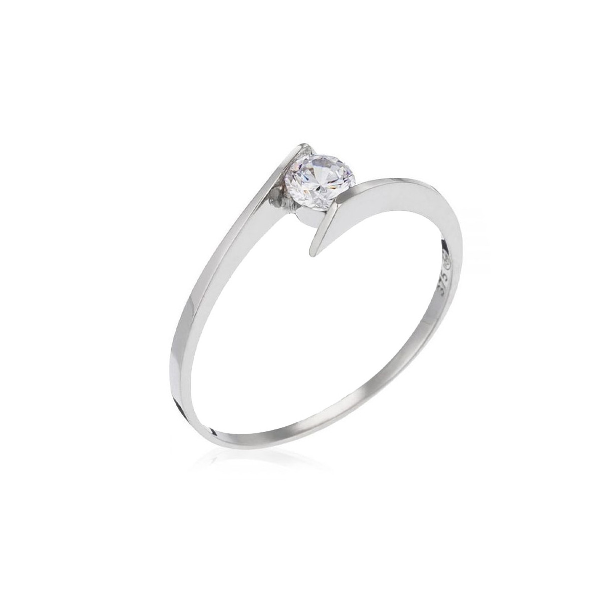 Bague "Joliesse" Or blanc Bague "Splendeur" Or blanc