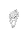 Bague "Je dis Oui" Or blanc et Diamants