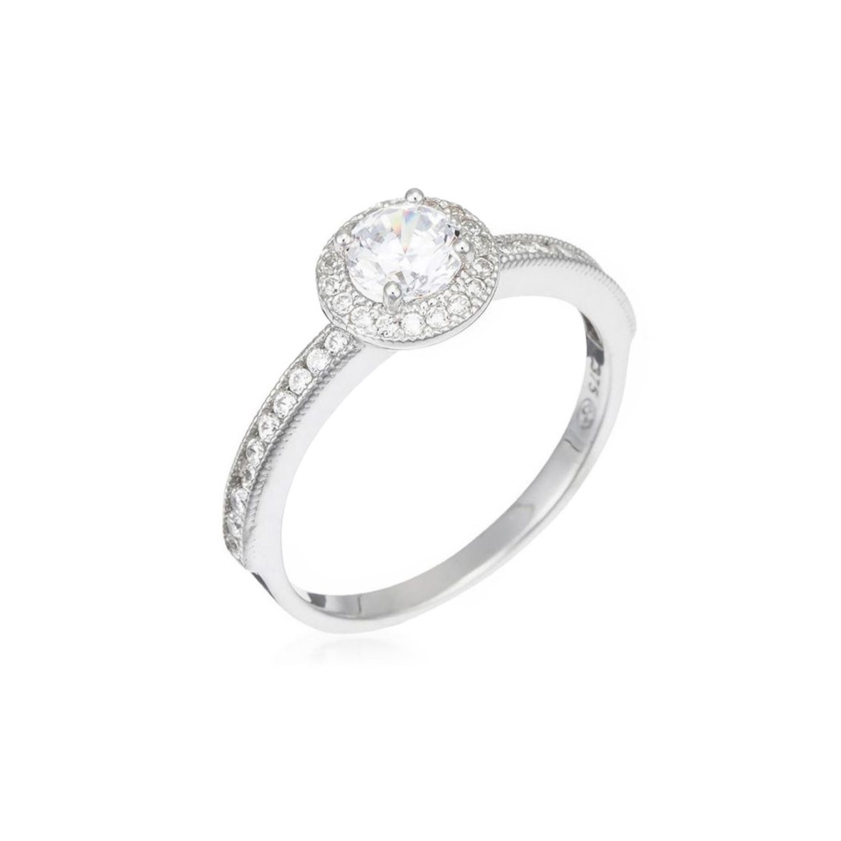 Bague "Harmonie Blanche" Or blanc