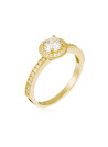 Bague "Harmonie Jaune" Or jaune