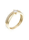 Bague "Fiancée" Or jaune