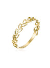Bague "Feuille détachée" Or jaune