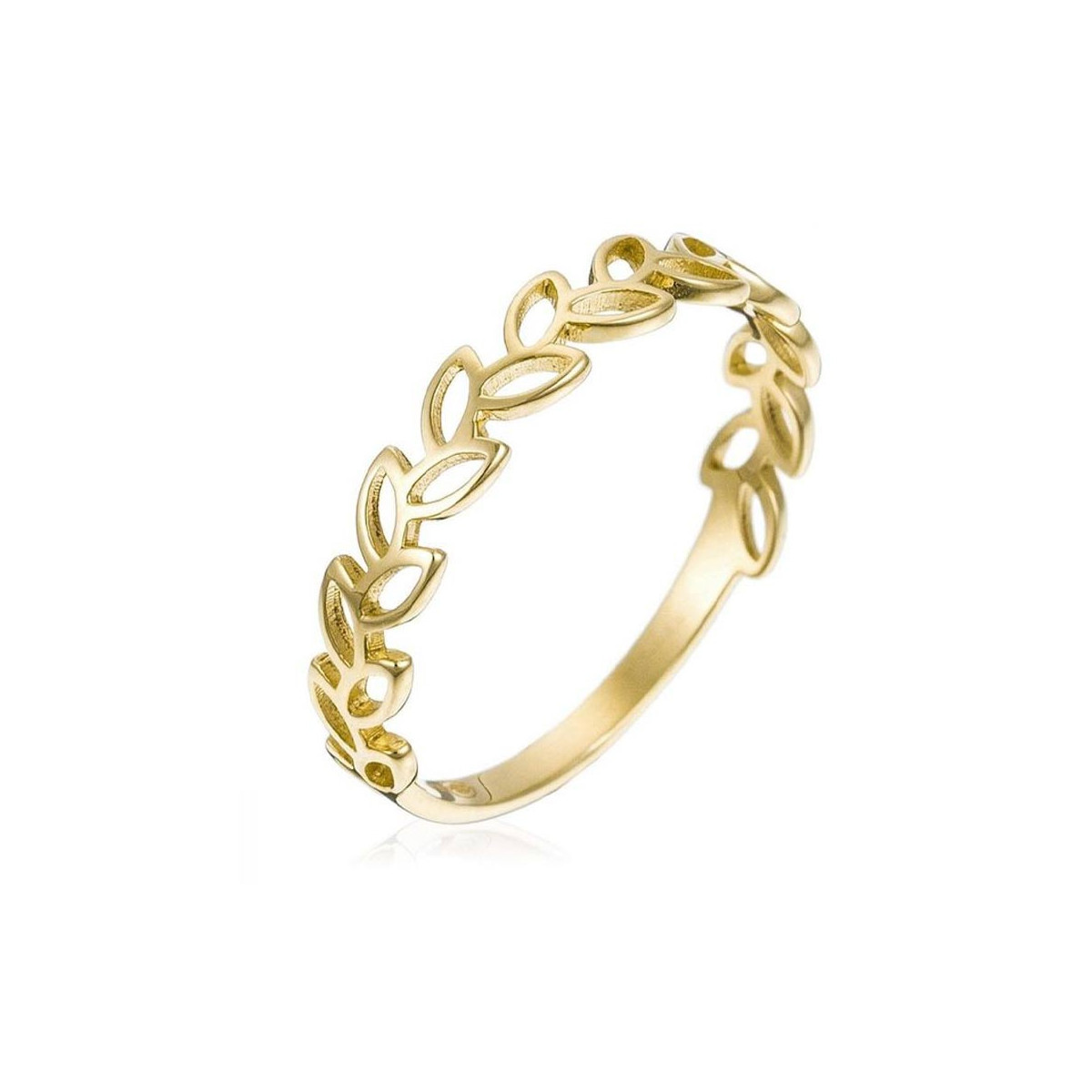 Bague "Feuille détachée" Or jaune Bague "Nymféa" Or jaune
