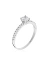 Bague "Destinée" Or blanc
