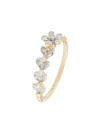 Bague "Datu" Or jaune et Diamants