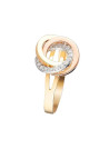 Bague "Croisade" Or tricolore