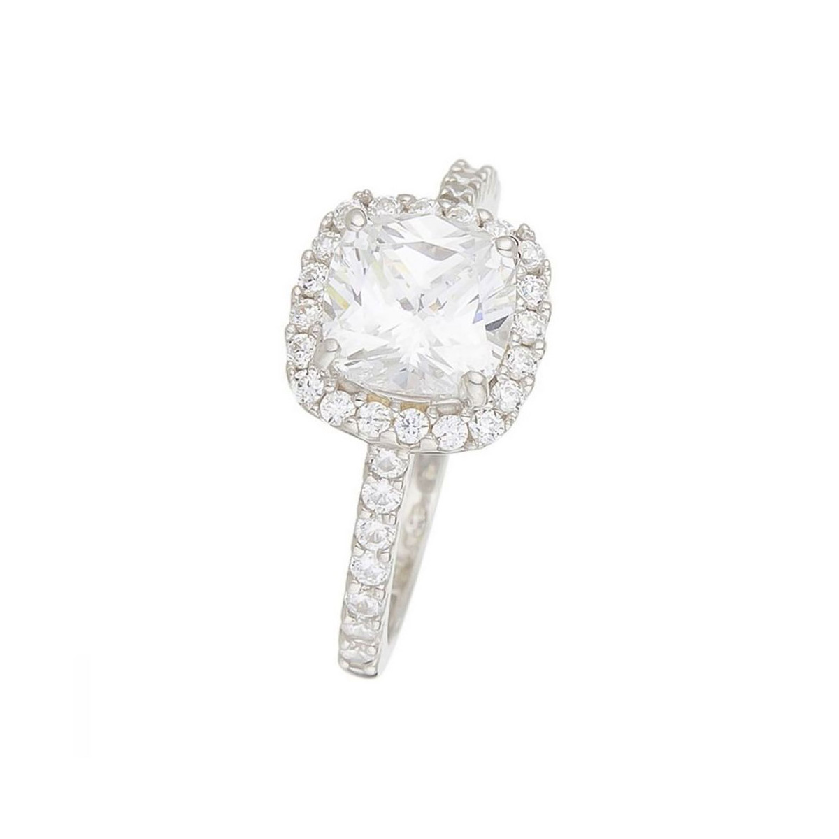 Bague femme on sale carré