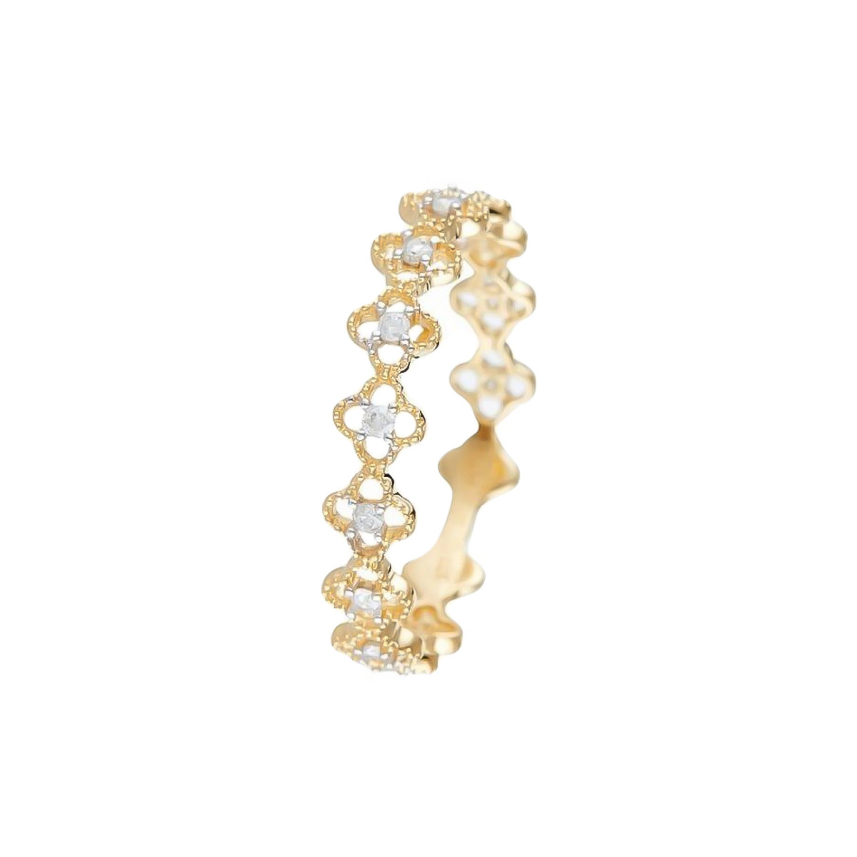 Bague "Alicante" Or jaune et Diamants Bague "Alicante" Or jaune et Diamants