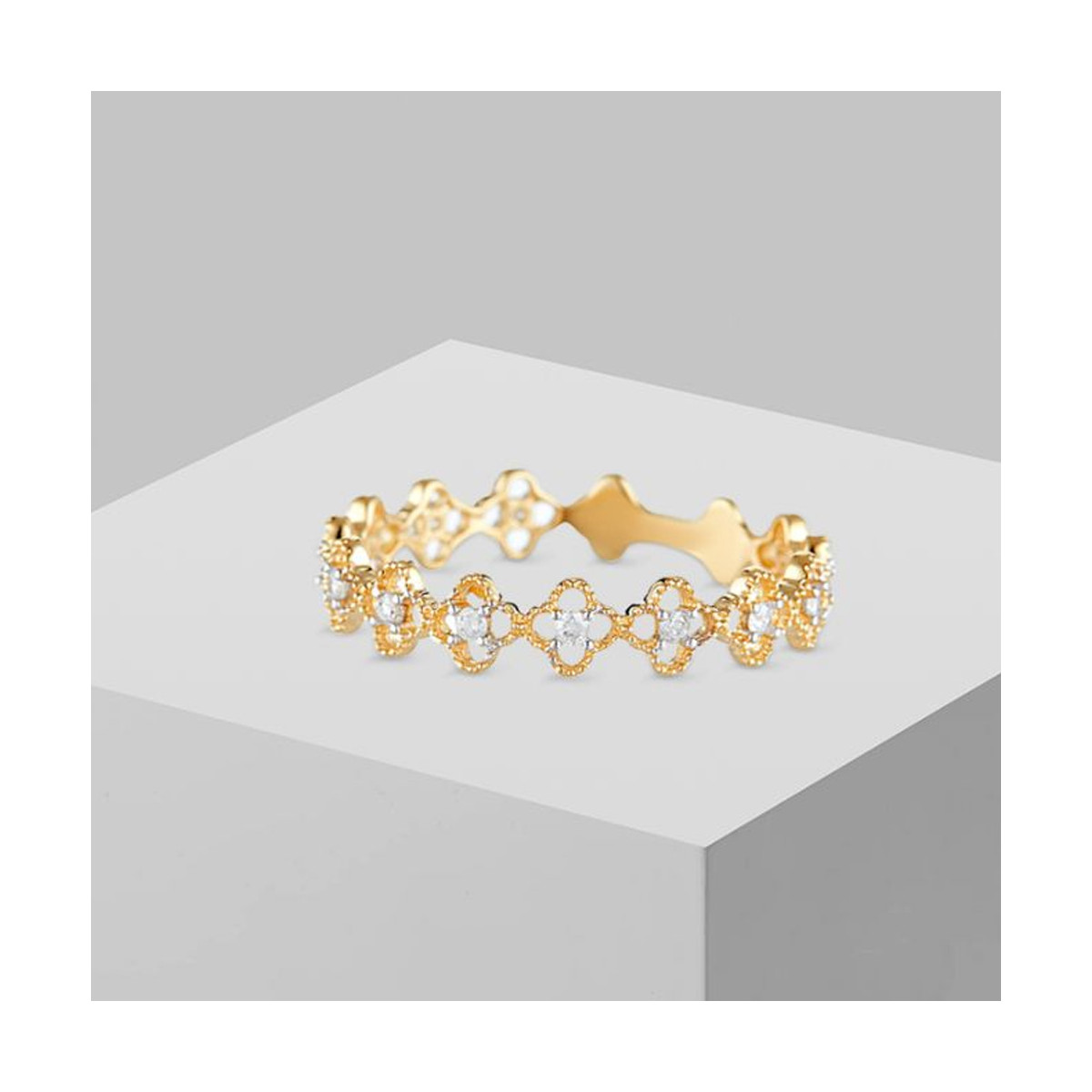 Bague "Alicante" Or jaune et Diamants Bague "Alicante" Or jaune et Diamants