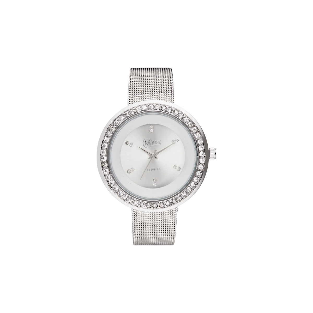 Muse - Montre Femme argenté "L'Arôme" Muse - Montre Femme argenté "L'Arôme"