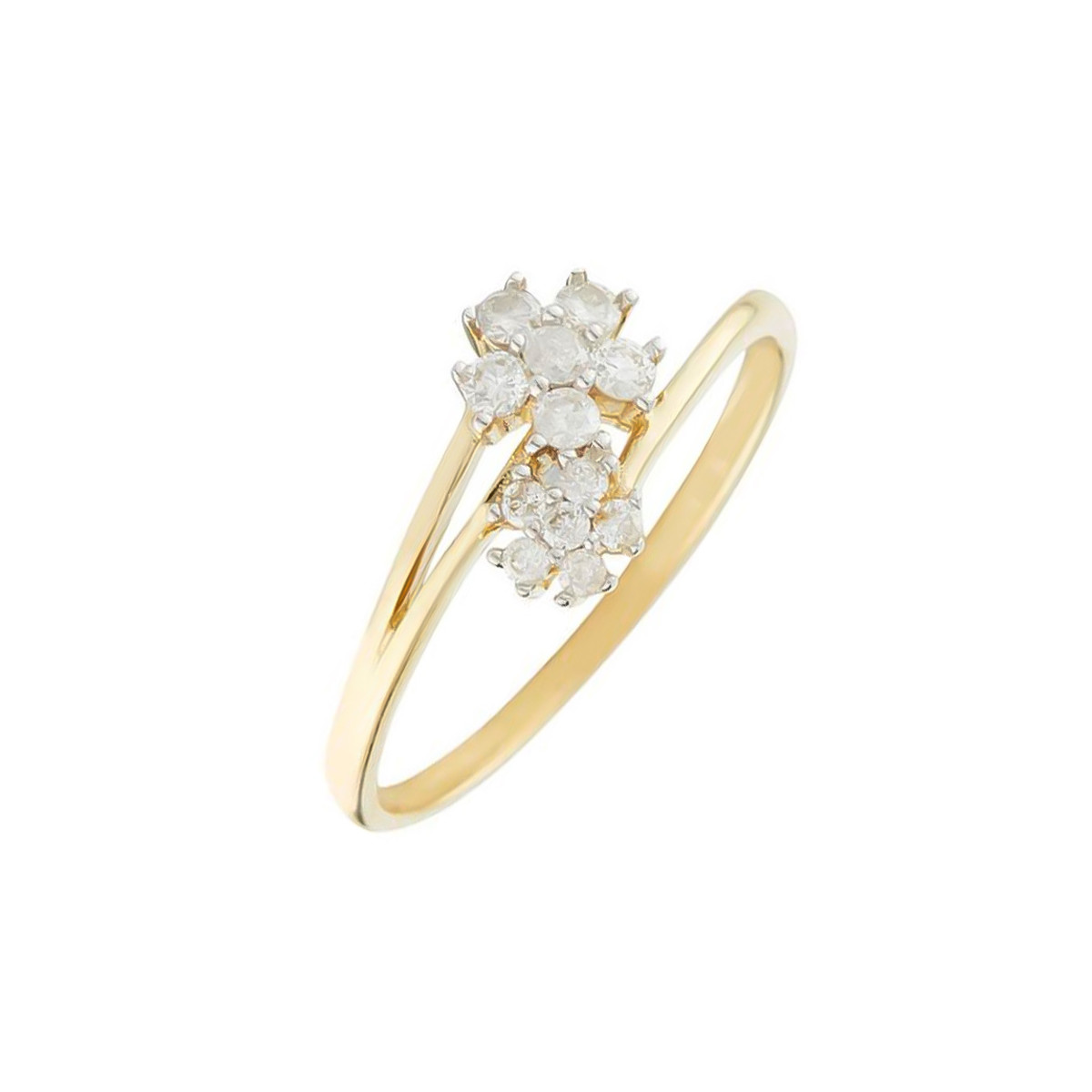 Bague "Sempor" Or jaune et Diamants Bague " Amandine" Or jaune et Diamant
