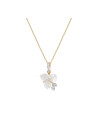 Pendentif Or Jaune Diamant et Nacre