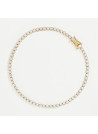 Bracelet Or Jaune et Diamant