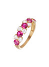 Bague Alliance "Brasier" Or jaune