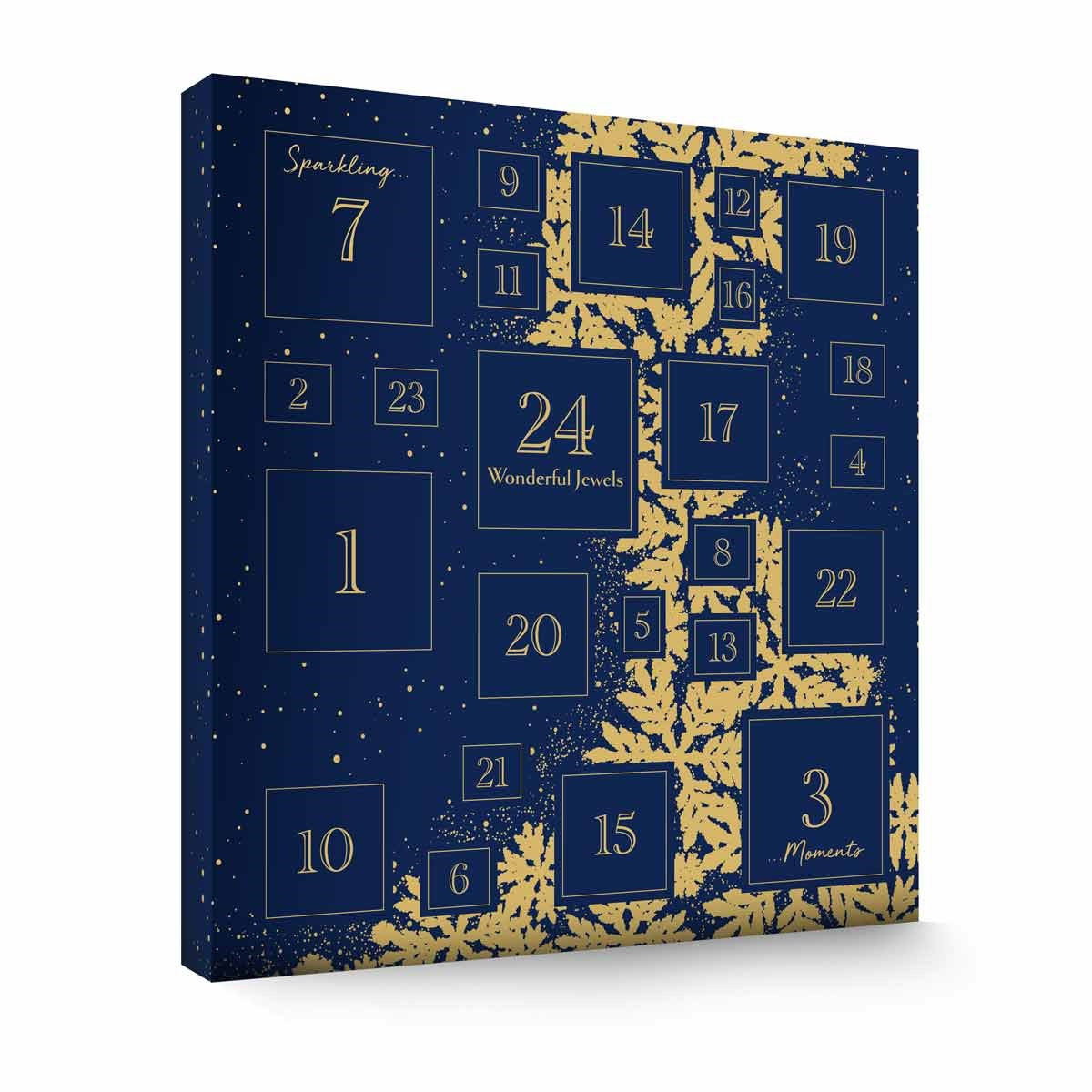 Calendrier de l'Avent 2021 bijoux Bleu - 24 Bijoux | Mes-bijoux.fr