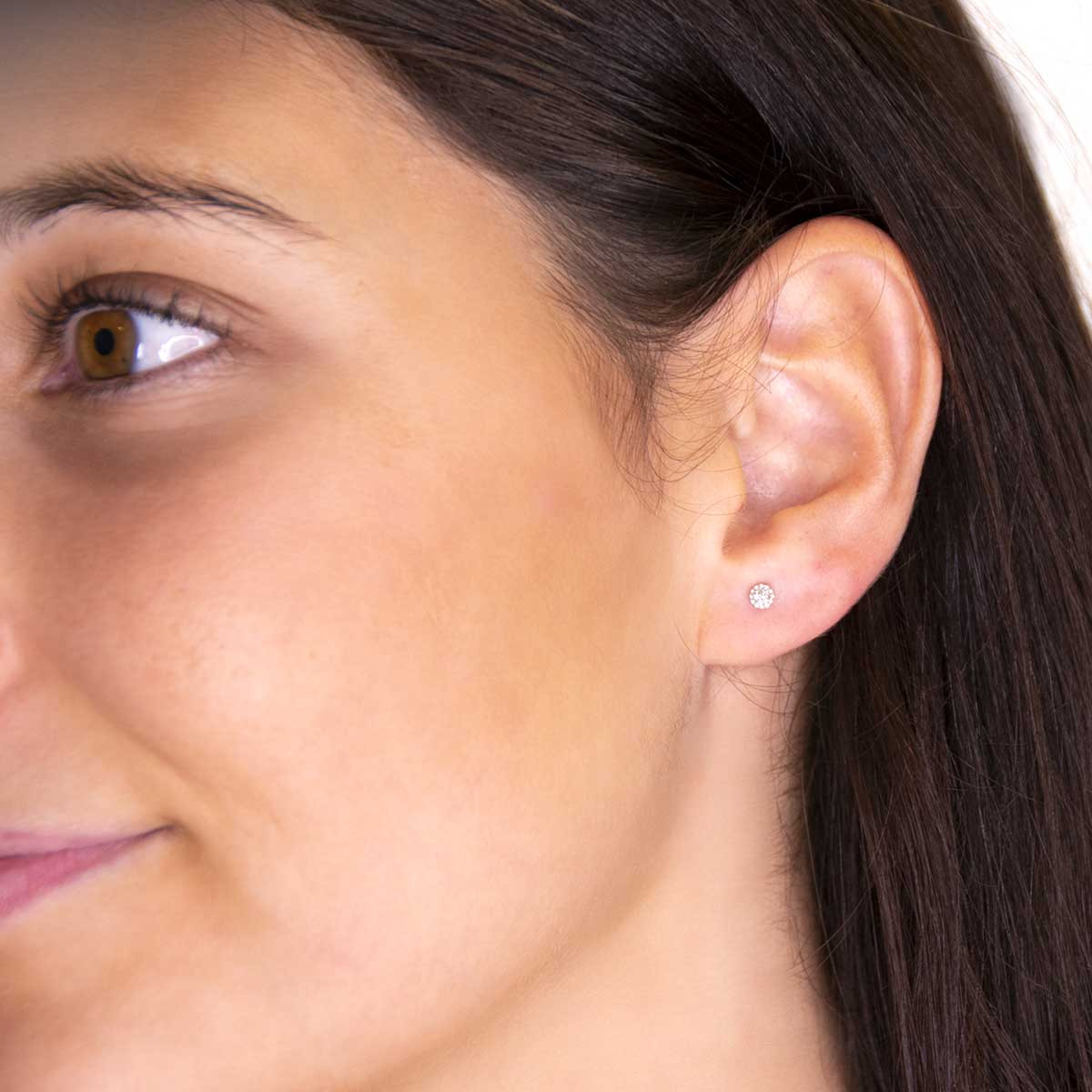 Boucles d'oreilles "Syana" Or jaune et Diamant