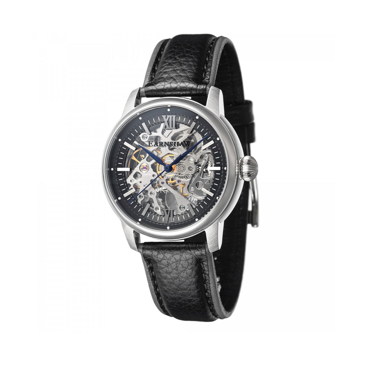 Montre homme Earnshaw CORNWALL ES-8110-01 automatique - cadran noir Montre homme Earnshaw CORNWALL ES-8110-01 automatique - cadran noir