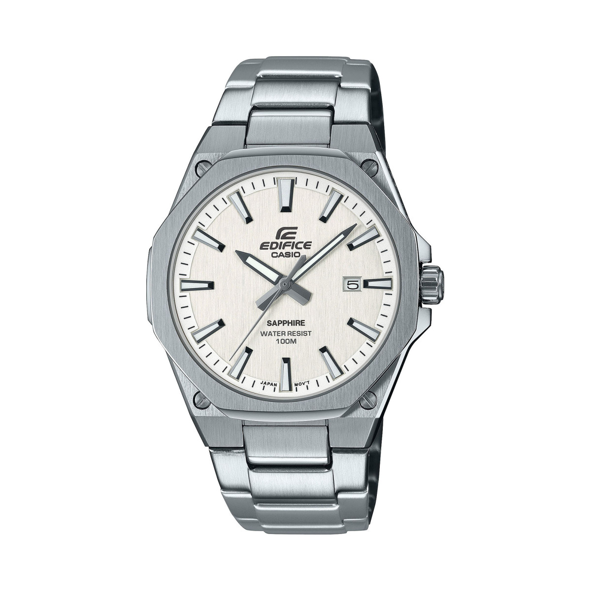 Montre Casio Homme Edifice EFR-S108D-7AVUEF cadran blanc Montre Casio Homme Edifice - EFR-S108D-7AVUEF