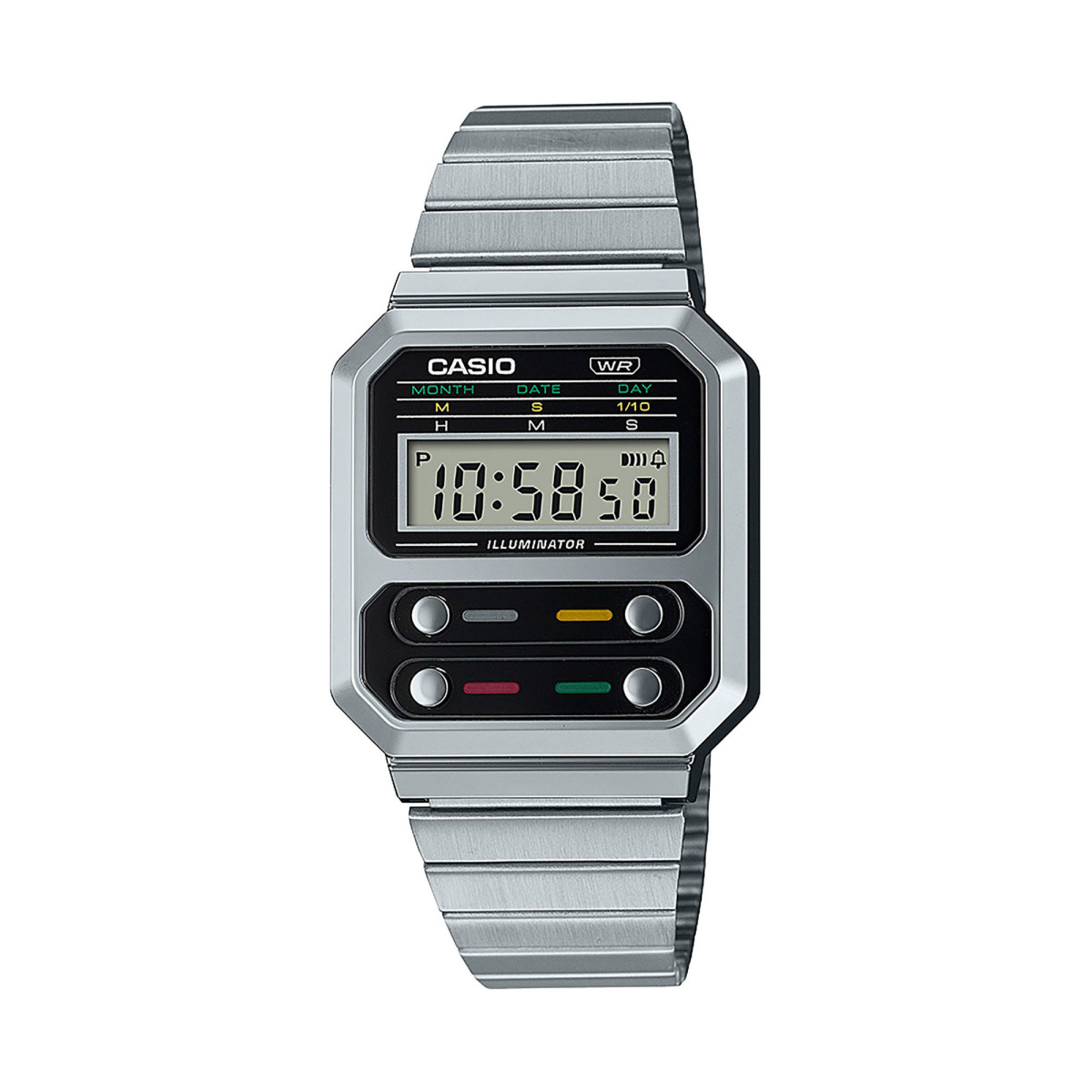 Montre Casio mixte vintage - A100WE-1AEF