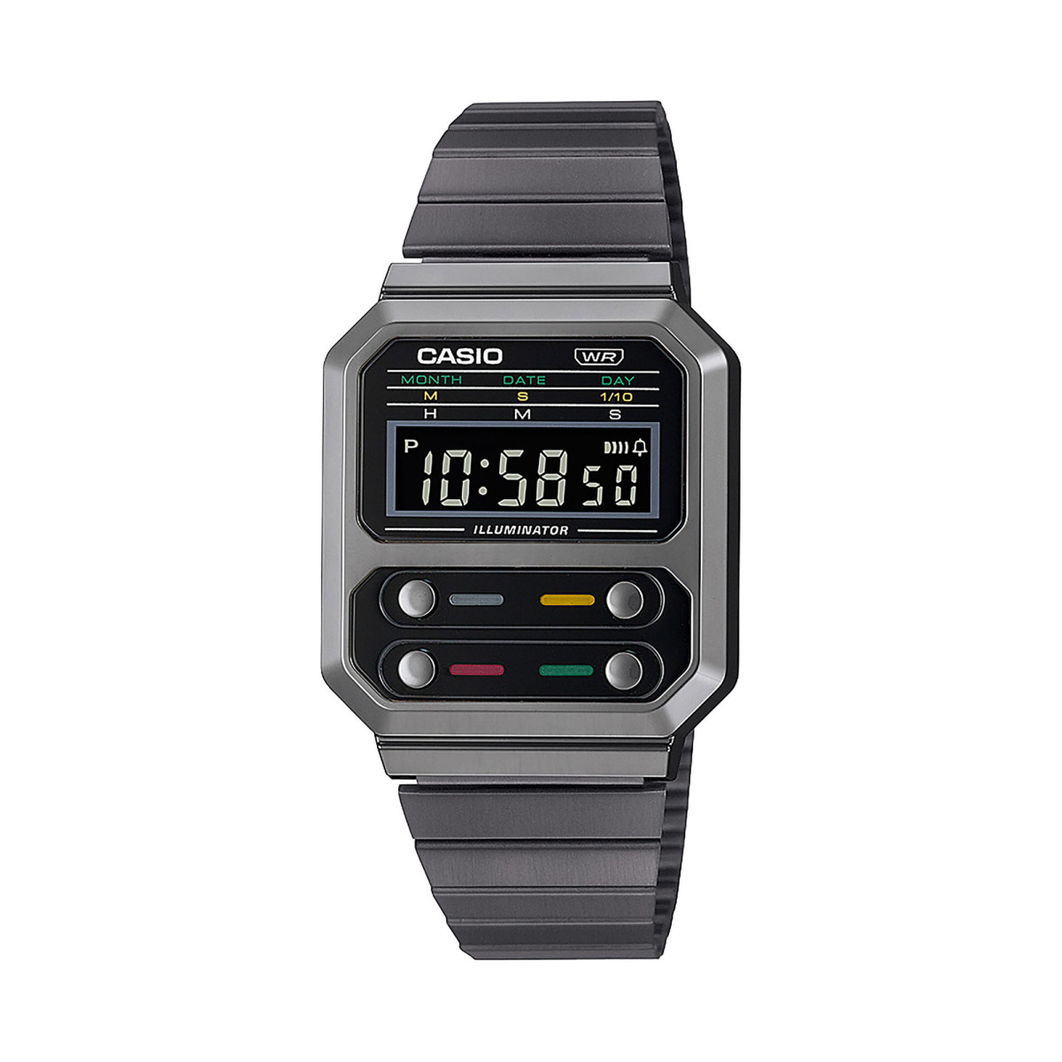 montre vintage noire Montre Casio mixte vintage - A100WEGG-1AEF