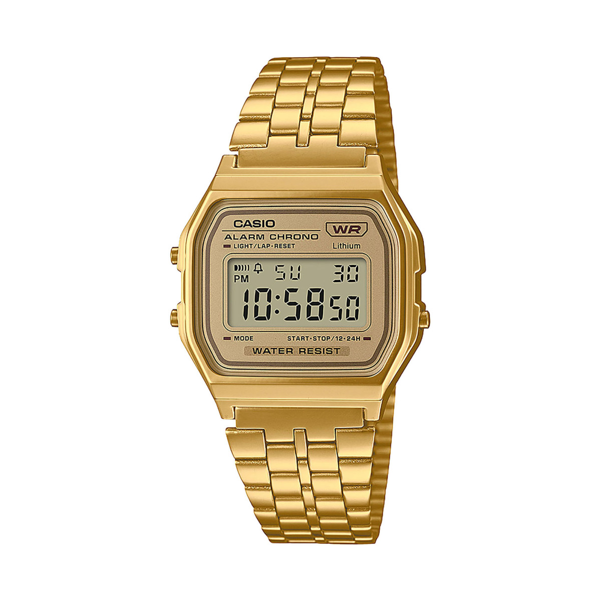 Montre Casio mixte vintage - A158WETG-9AEF