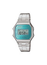 montre casio cadran bleu