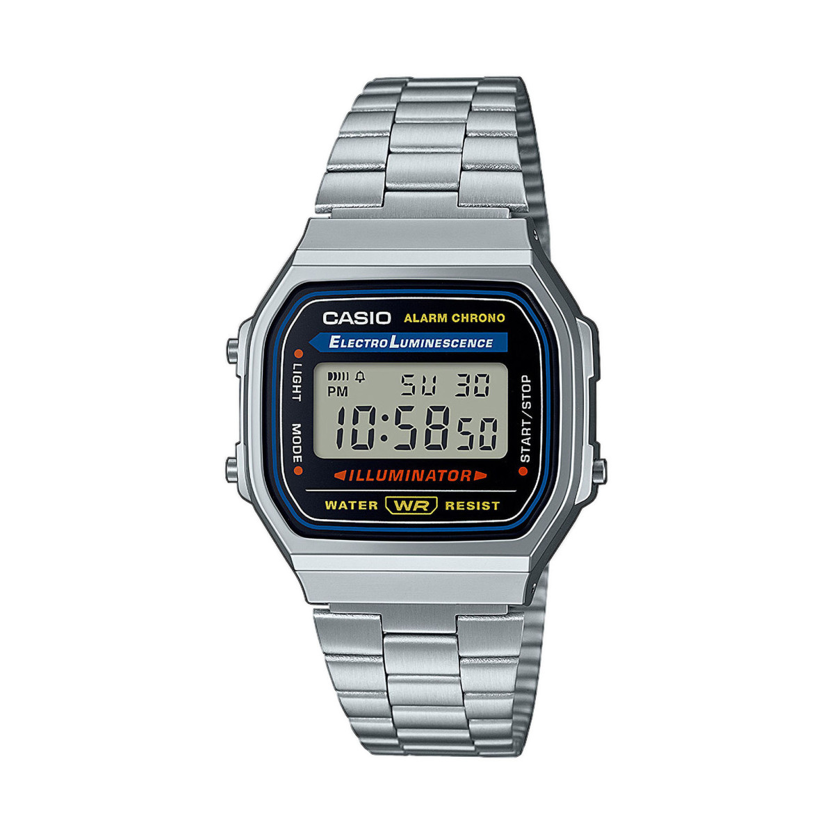 Montre Casio mixte vintage - A168WA-1YES