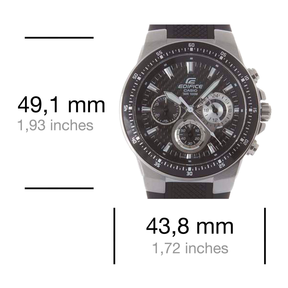 Montre Casio Homme Edifice - EF-552-1AVEF Montre Casio Homme Edifice - EF-552-1AVEF