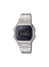 Montre Casio mixte vintage illuminator - A168WEM-1EF dimensions 38,6 mm x 36,3mm x 9,6mm, poids 49 g