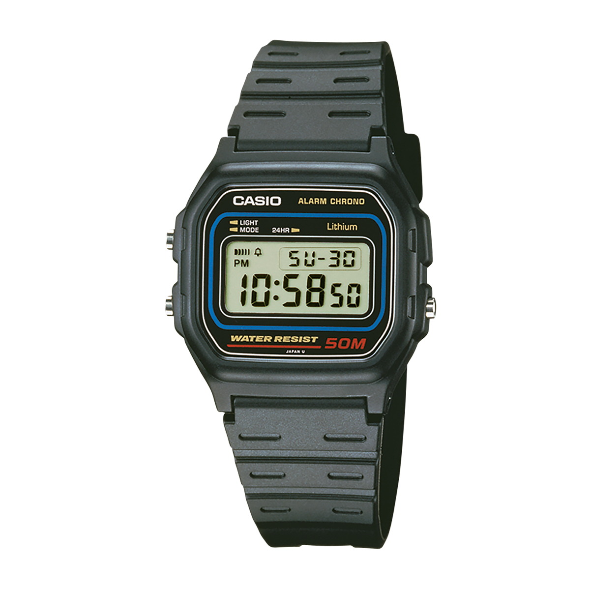 Montre Casio mixte vintage - W-59-1VQES Montre Casio mixte vintage - W-59-1VQES