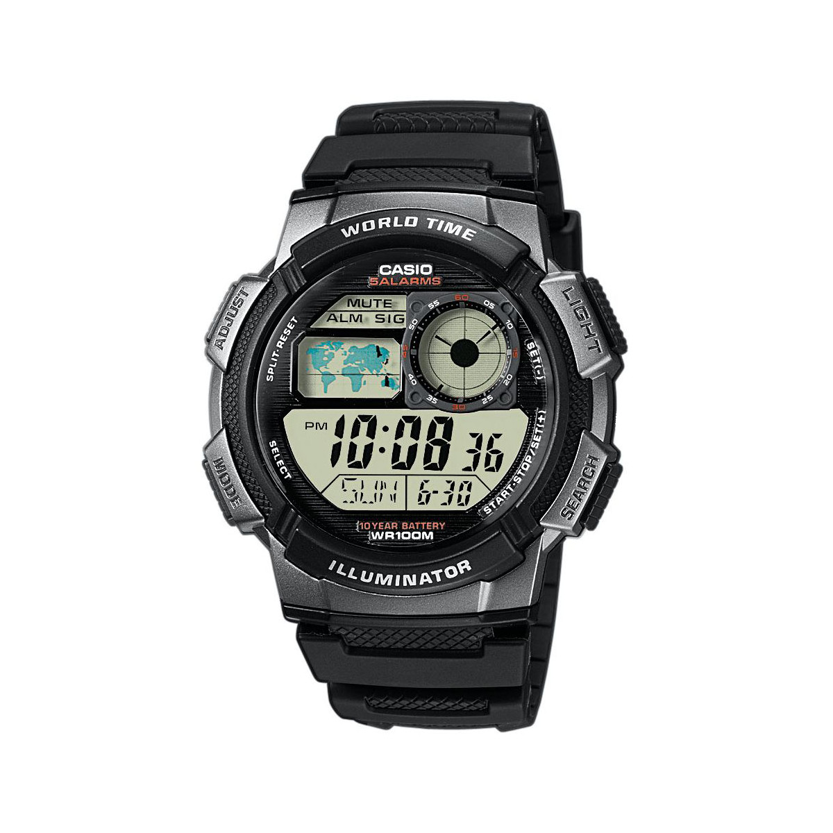 Montre homme casio collection - AE-1000W-1BVEF Montre homme casio collection - AE-1000W-1BVEF