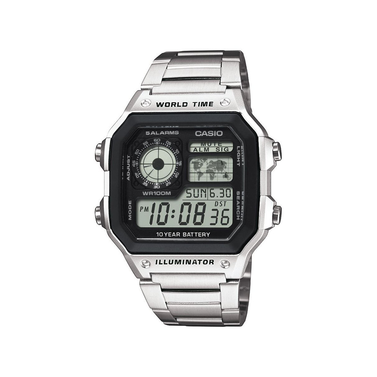 Montre homme casio collection - AE-1200WHD-1AVEF