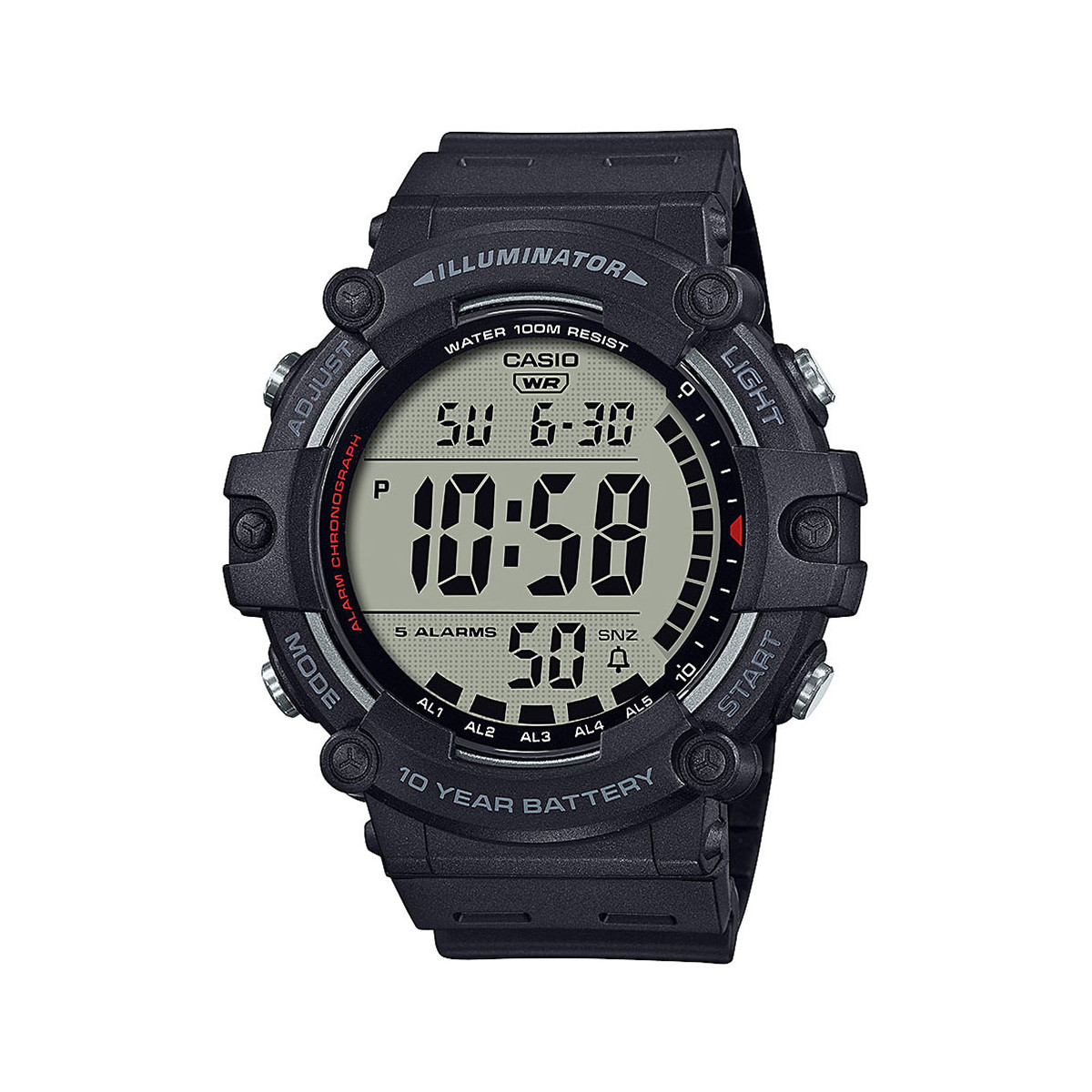 Montre homme casio collection - AE-1500WH-1AVEF Montre homme casio collection - AE-1500WH-1AVEF
